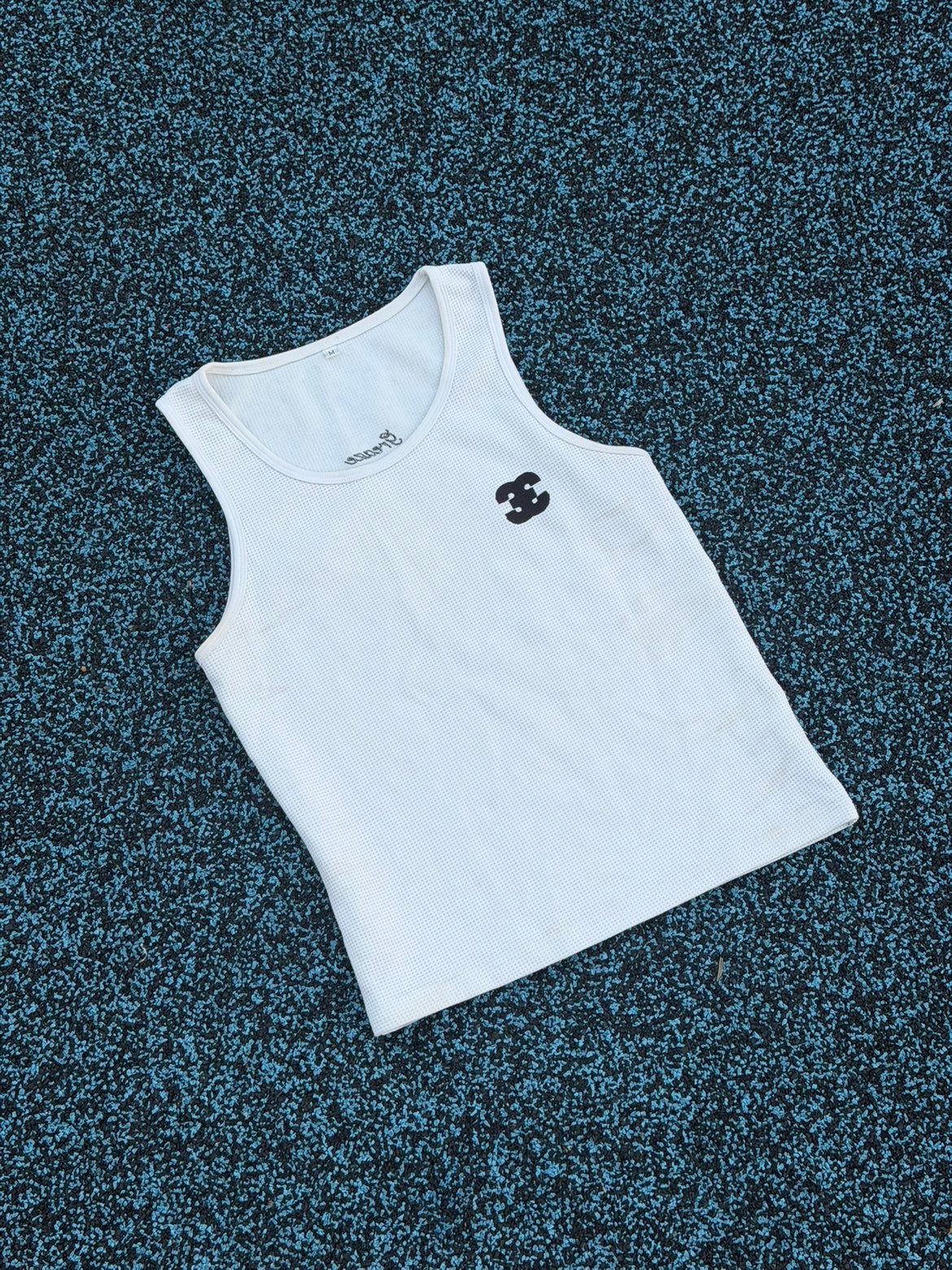 White signature vest