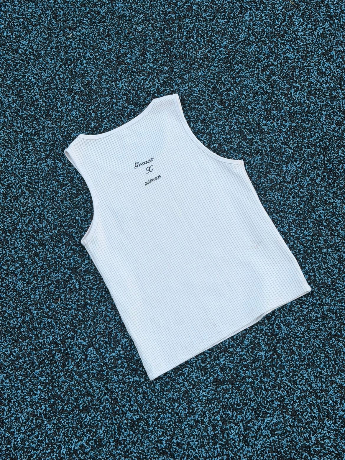 White signature vest